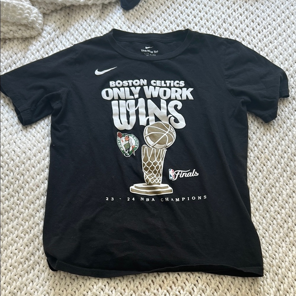Boston Celtics Championship Black T-Shirt